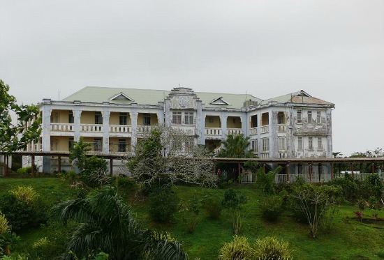 Colonial hospital building in Suva Fiji