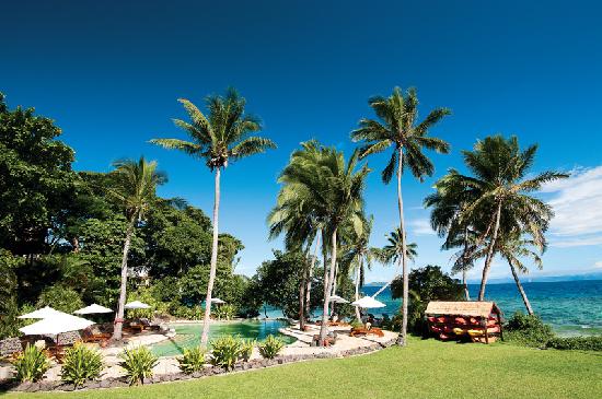 Royal Davui Island Resort pool in Fiji