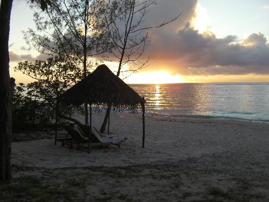 View from bure at Vatulele Island Resort Fiji